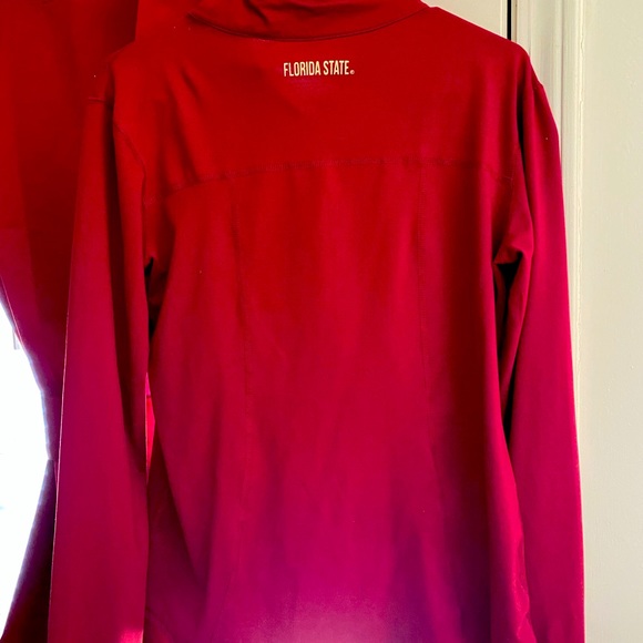 Florida State Stadium Jacket with side zipper pockets. - Picture 2 of 2